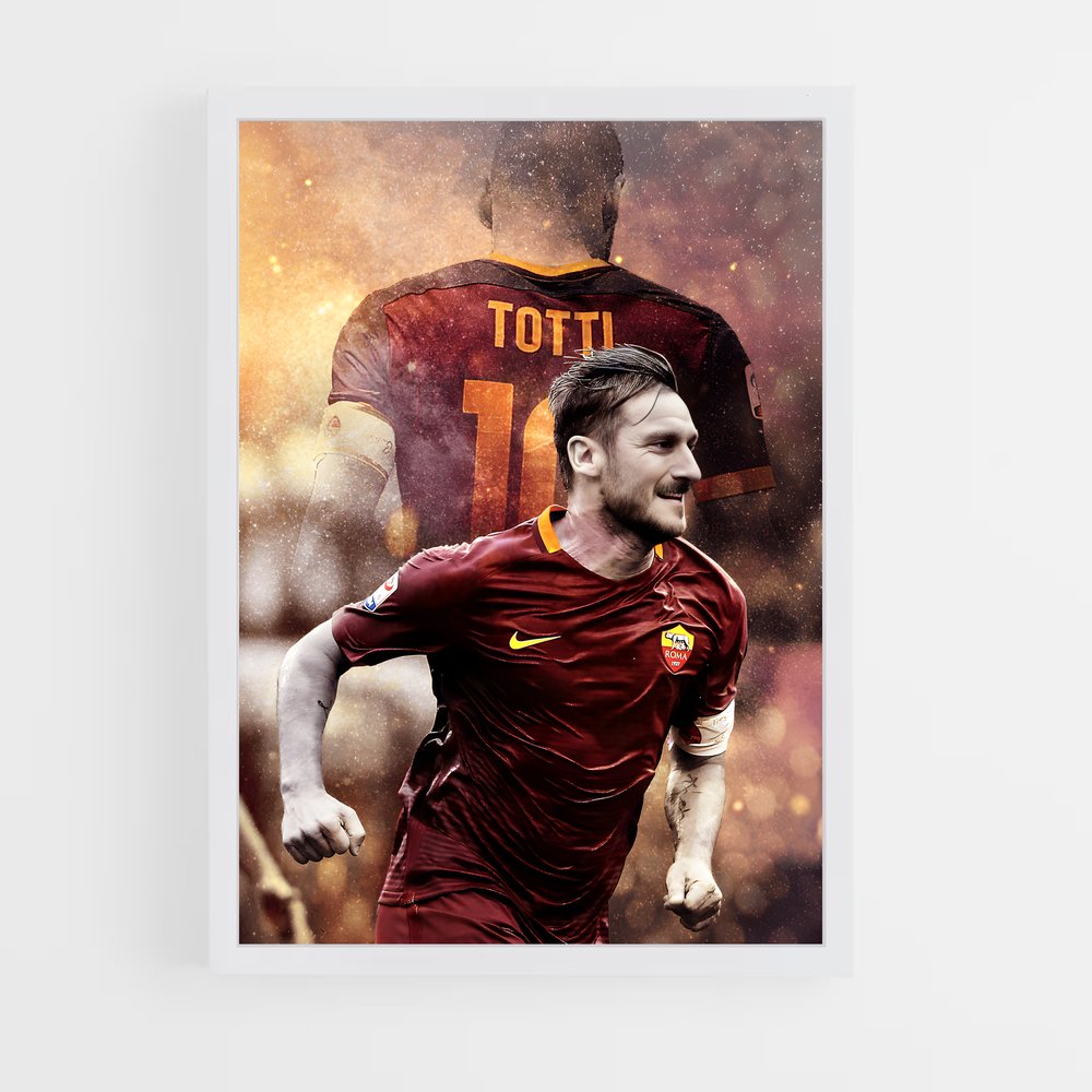 Poster Totti en Mouvement (vue 3)